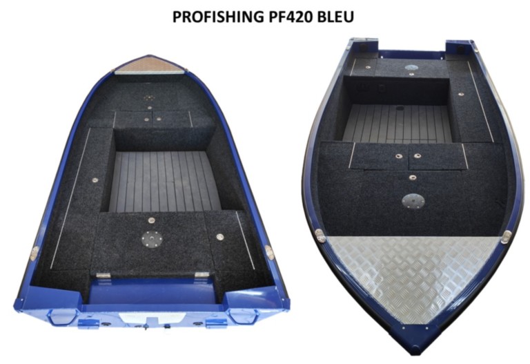 Bateau Profishing PF420 bleu